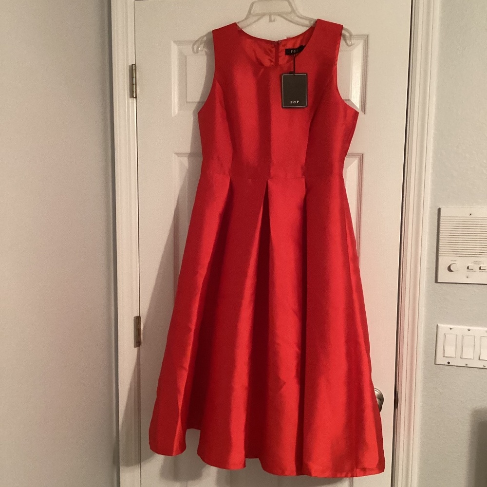 Brand new tea length dress